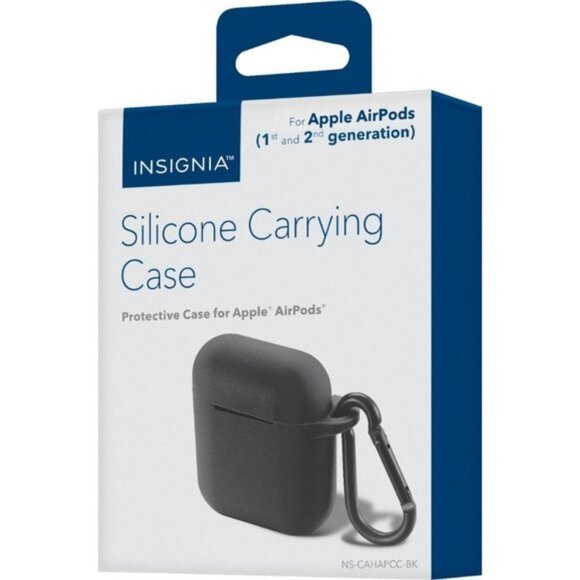 Insignia Case for Apple AirPods - Black NS-CAHAPCC-BK - Picture 6 of 6